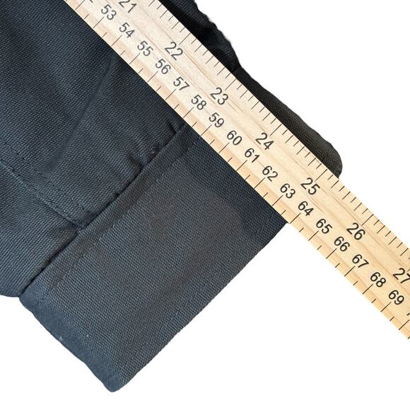 Wolverine Sherpa Lined Black Canvas Jacket Mens L Streetwear Workwear Warm Coat - Picture 9 of 16